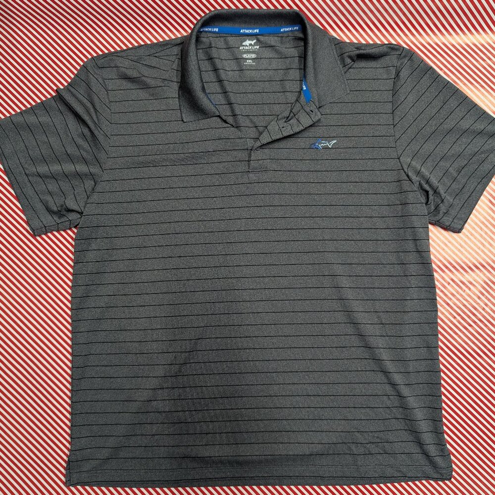 Greg Norman “Play Dry” Attack Life Polo Shirt – Men’s XXL – Barely Worn